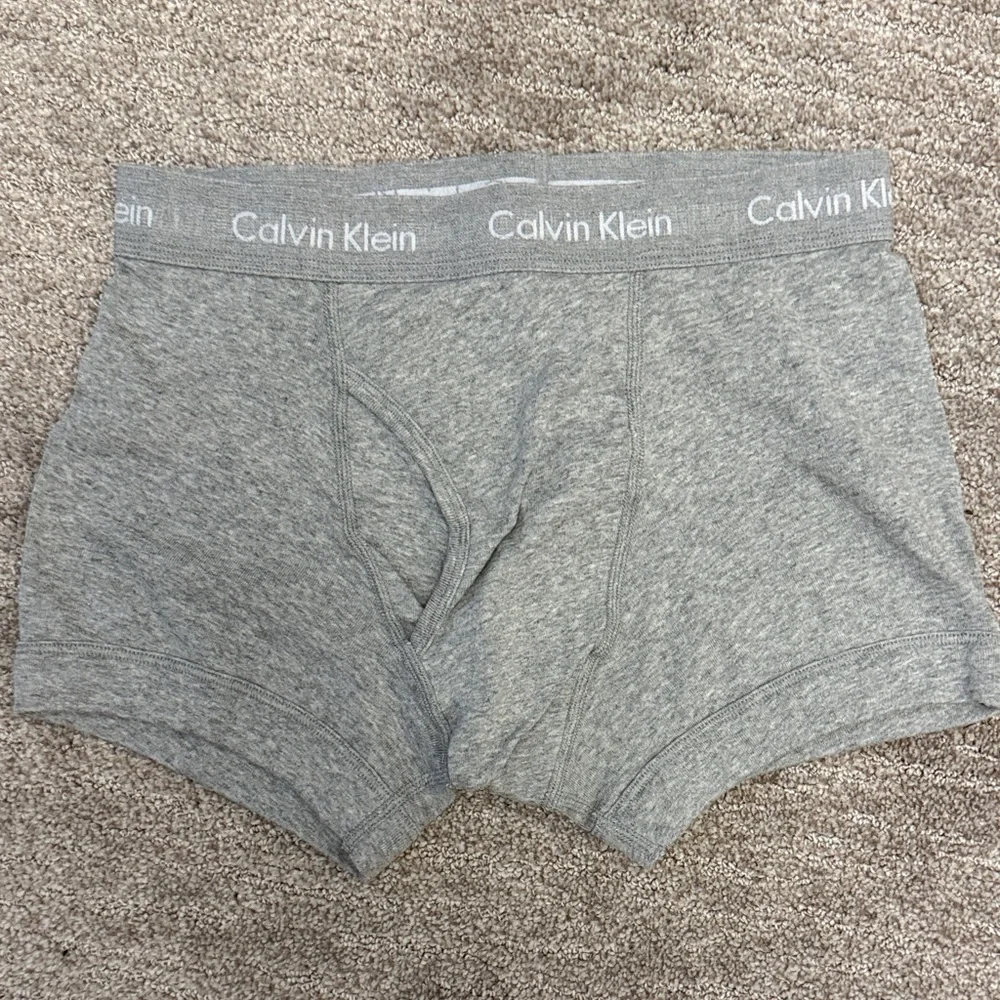 Calvin Klein Heather Gray Boxer Briefs